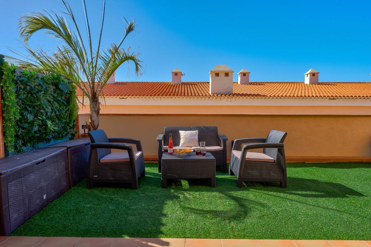 Modern Apartment With Large Terrasse, Bbq, Fast Wifi, 2 Pools Пуэрто-де-Сантьяго Экстерьер фото
